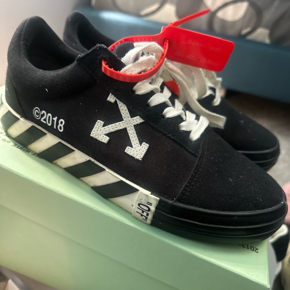 Off white sneakers
